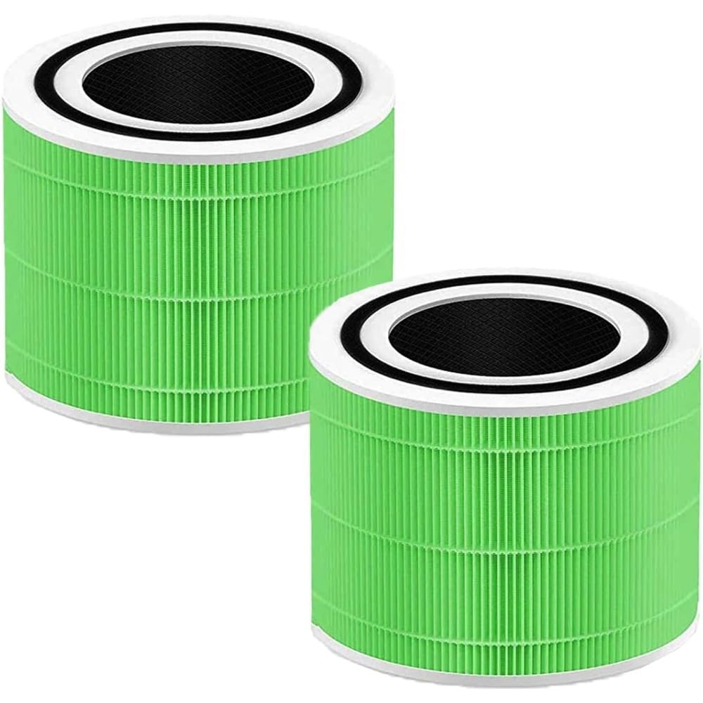 Mauxpiao A 2 Pack Core 300 Mold & Bacteri Replacement Filters Compatible With Levoit Co﻿re 300 Nd Core 300S Ir Purifiers, 3-In-1 Hep Composite Filtration System, Compatible Replacement For Core 300