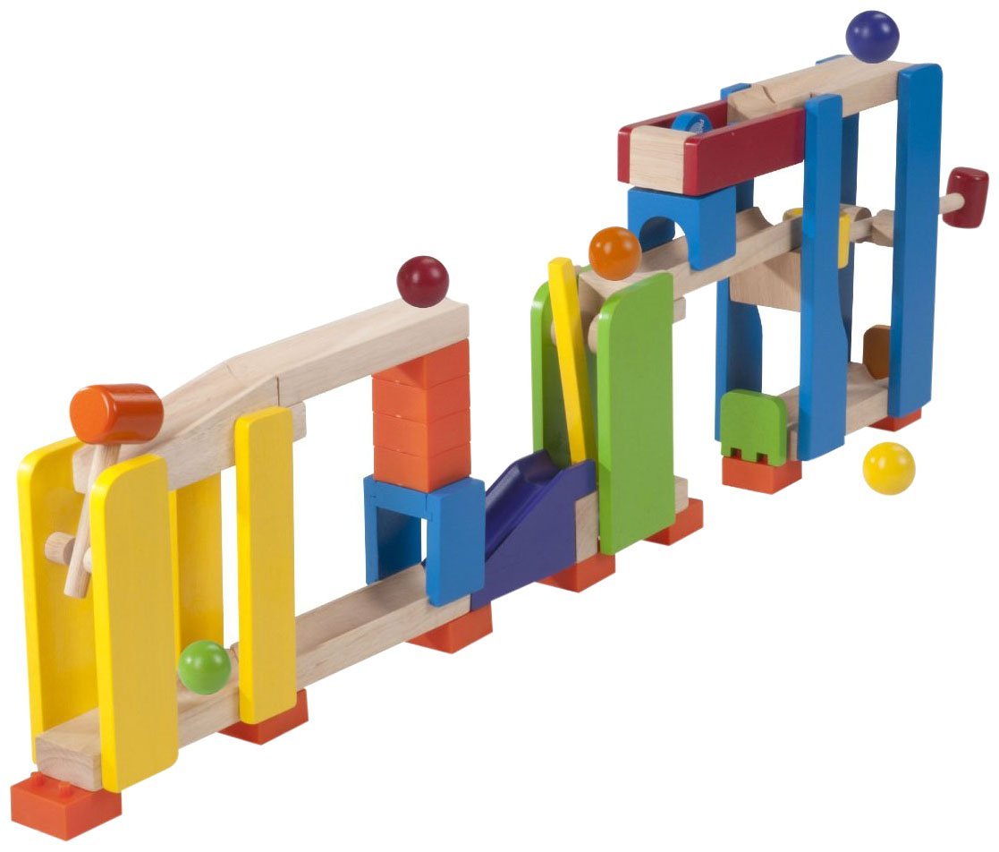 Amazon.co.jp: wonderworld 組立木製玩具 Trix Trackハンマースラマー