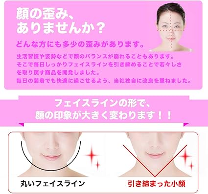 Amazon 小顔 美顔 矯正 顔痩せ 最新型 リフトアップベルト フェイスリフト お得な2枚組 Naked サウナマスク フェイスベルト 通販