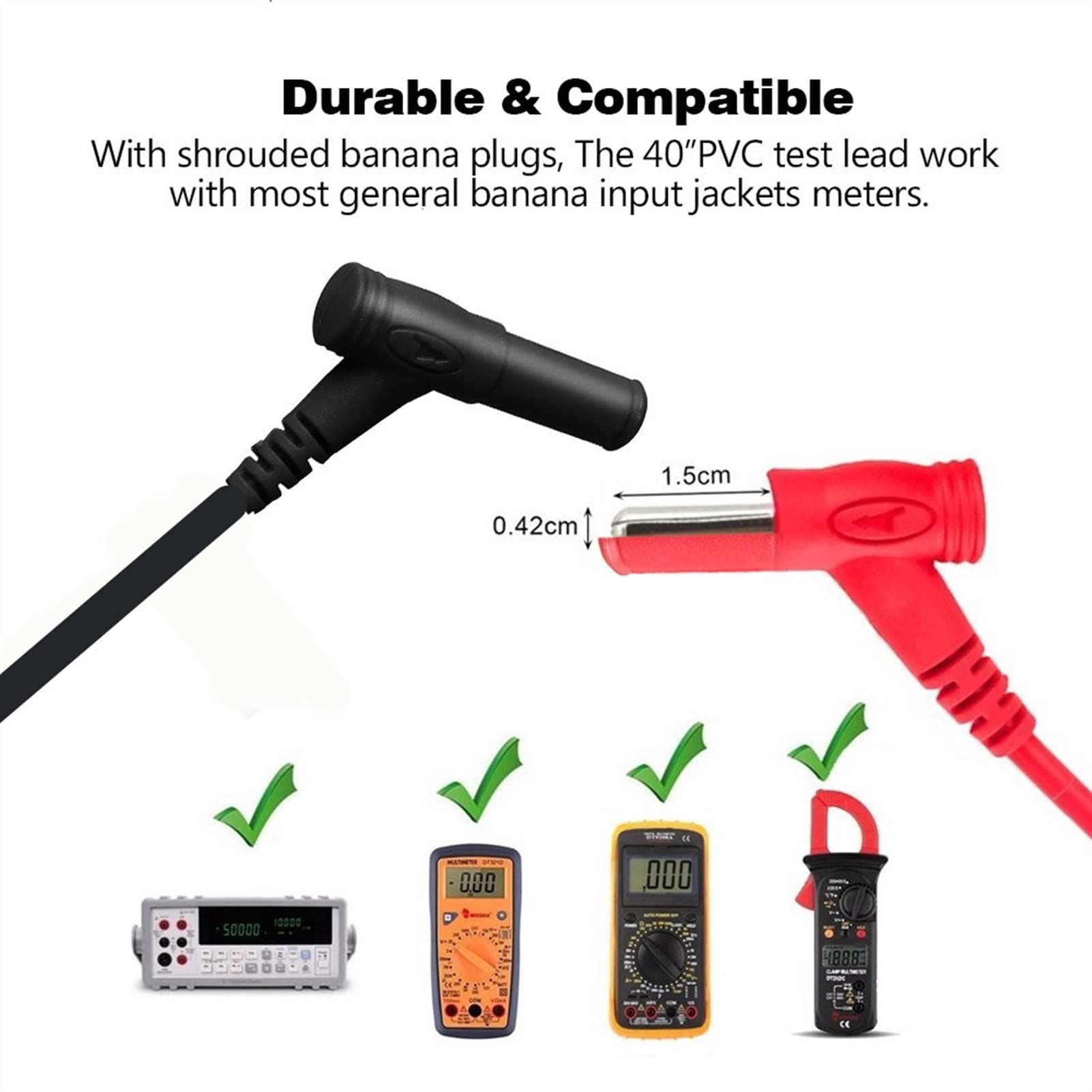 Digitale Multimeter-clampon Meter Met Elektrische Meetinstrumenten Voor De Sondes En Schroevendraaiers Ge%c3%afsoleerd Op Houten Image221889770