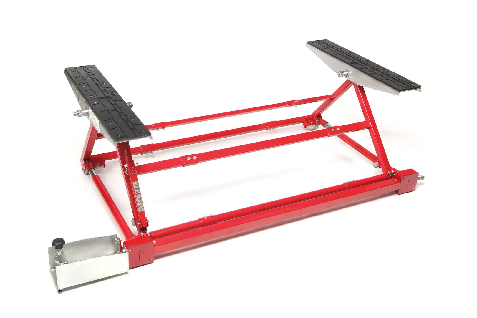 JOMAFA ELEVADOR DE COCHE PORTATIL BASCULANTE Y AJUSTABLE, 1500KG ELEVACIÓN