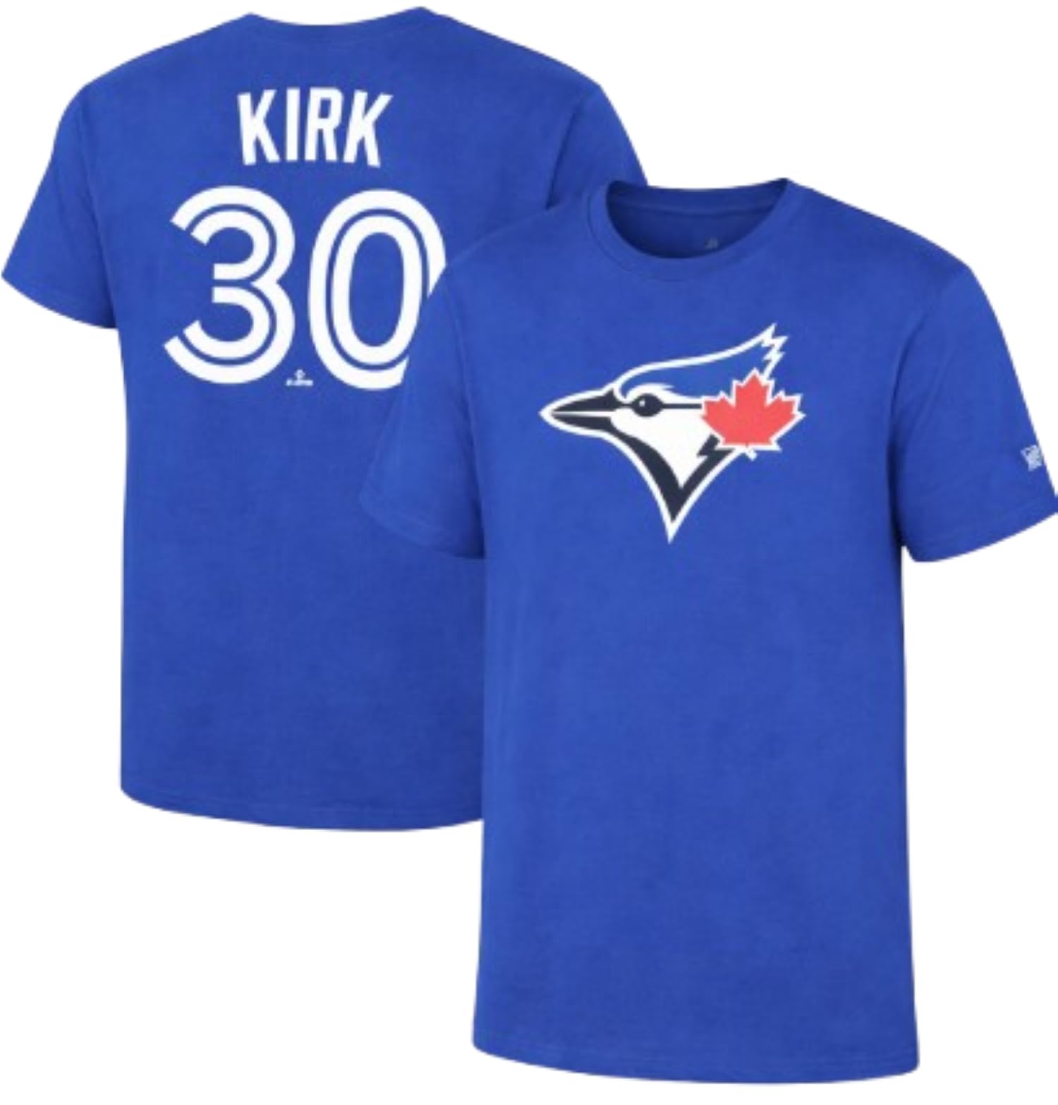 New Era MLB Toronto Blue Jays Player Name & Number T-Shirts - Royal Blue (CA/US, Alpha, Medium, Regular, Regular, Clement #22, Royal Blue) — view 7