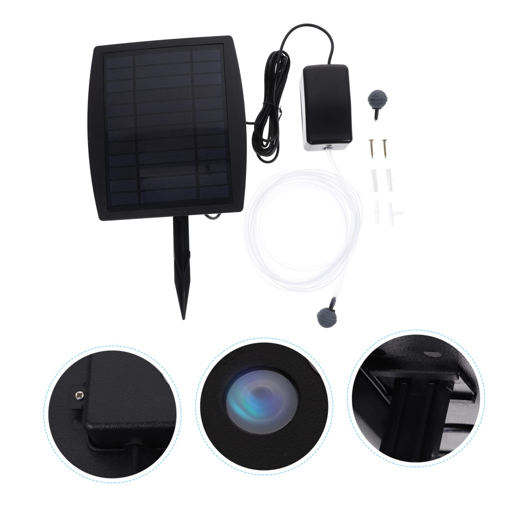 Bsv-ap005 Solar Aquarium Sauerstoffpumpe 3.7v 1800mah