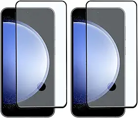 Kit Com 2 Películas Para Samsung Galaxy S23 De Vidro 3D 9H Cobertura Total