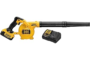DEWALT 20V MAX* Compact Blower for Efficient Jobsite Cleanup