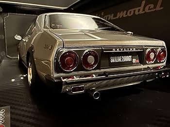 Amazon | 1/18 IG3465 Nissan Skyline 2000 GT-ES C210 Silver