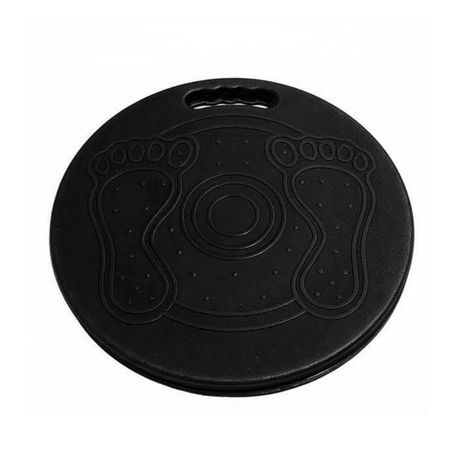 Qianly Disco de Transferencia Giratorio Portátil Tabla Giratoria de Traslado Mango Integrado Disco Giratorio para Individuos Mayores, Cuidado en Cama, Negro, 39 39cm