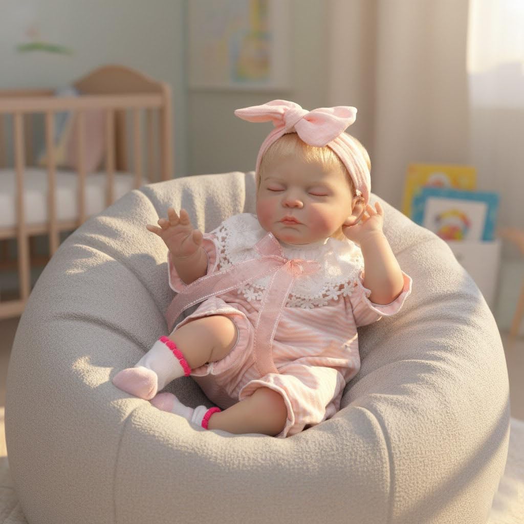 Amazon | Cloveray 赤ちゃん人形 22インチかわいいリボーンドール