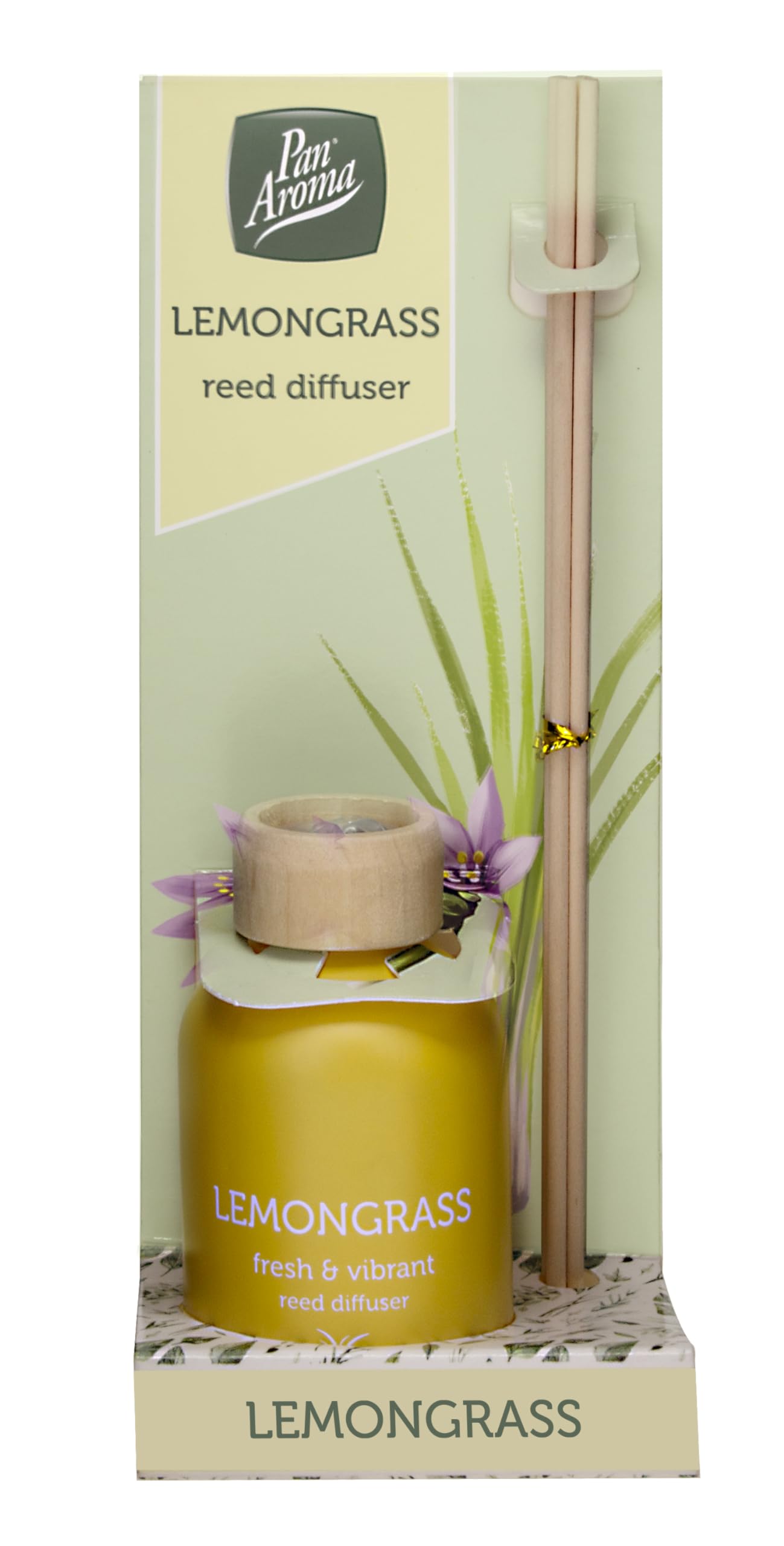 Multipack Reed Lemongrass Aromotherapy Diffuser 50ml - Holiday Home Fragrance Freshener (3)