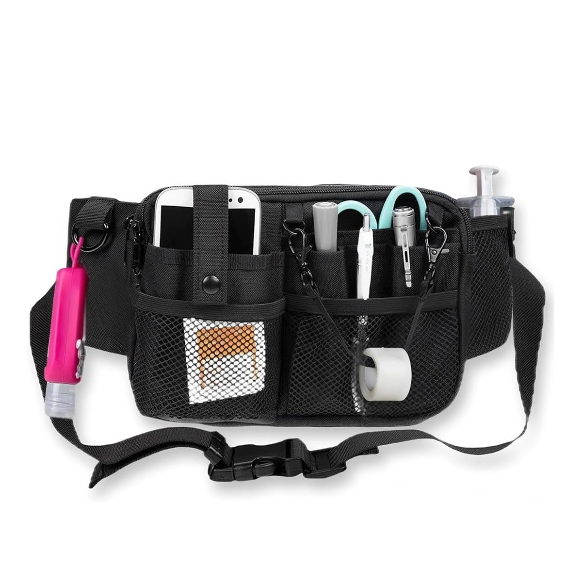 Nurse Fanny Pack with Multi-Compartment and Tape Holder-image-35