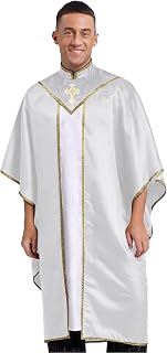 Unisex Women Adult Men Men'S Priest Robe Medieval Tunic Men Church Clergy Cassock