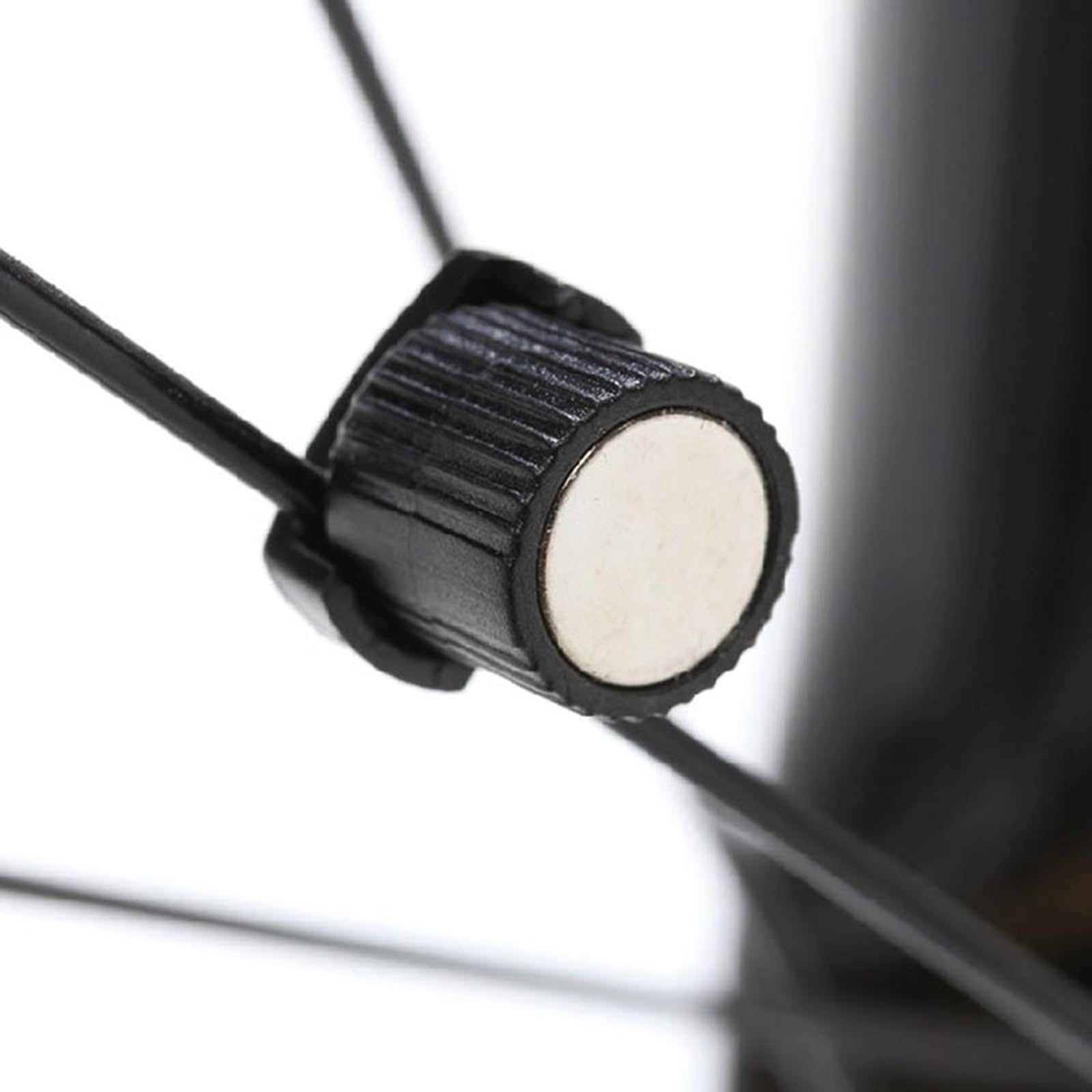 Lot De 2 Aimants Universels Pour Rayons De Vélo – Compatibles Rayons Ronds/plats – Pour Compteur Vitesse – Fixation Facile