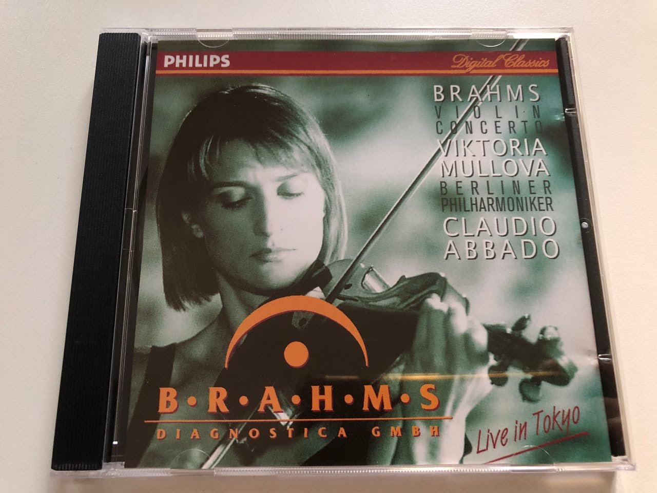 Brahms: Violin Concerto; Mullo [Audio CD] Abbado, Claudio; Mullova, Viktoria; Berlin Philhar