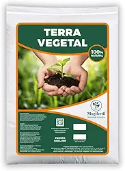 Terra Vegetal 5Kg Adubada Mogifertil Horta - Plantas - Jardim - Vasos - Suculenta