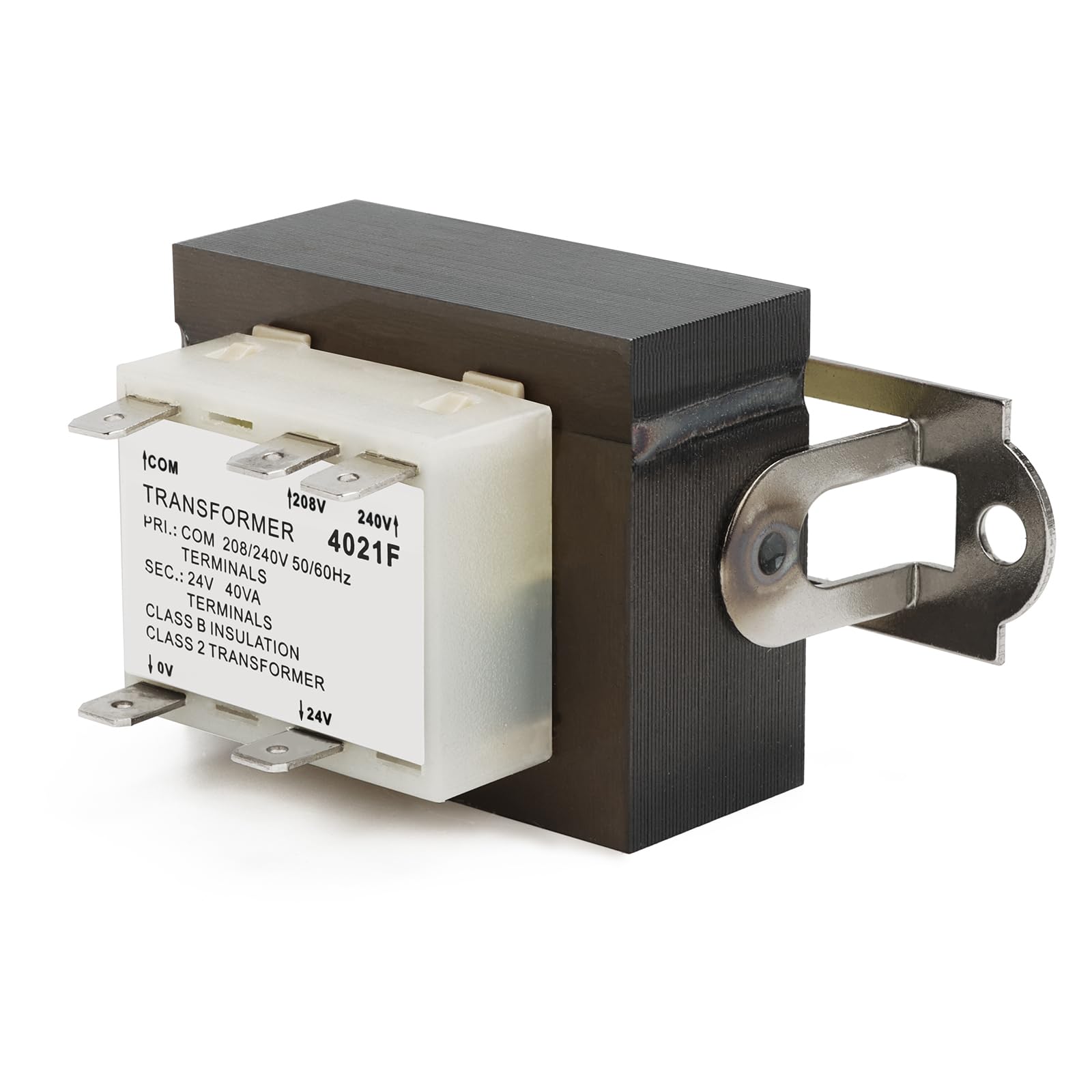 240V to 24V 0130M00138S Transformer for Goodman Amana 40VA Furnace Transformers Primary 208/240V Secondary 24V Heater HVAC Replacement Part Class 2 Control (with Foot Mount)