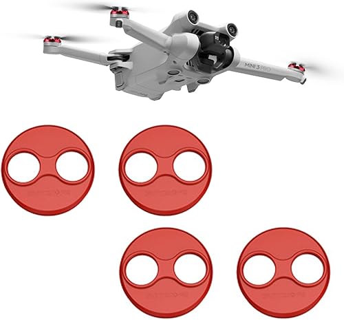 Mavic Mini 3 4 Pro - Tapa de aluminio para motor DJI Mini 4 ProMini 3 ProMini 3 Drone Accesorio A prueba de polvo, impermeable, resistente a los