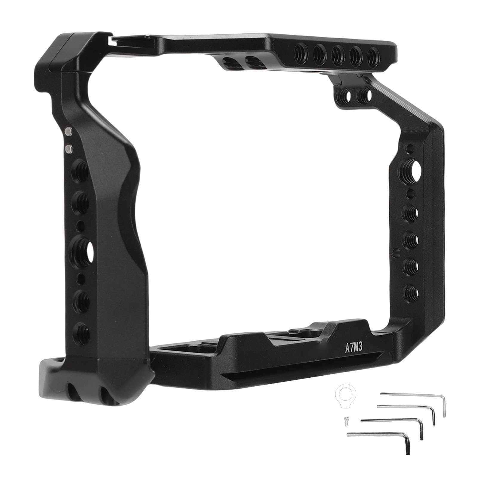Aluminum Camera Cage for A7R3,A7M3,A9,Rig Stability