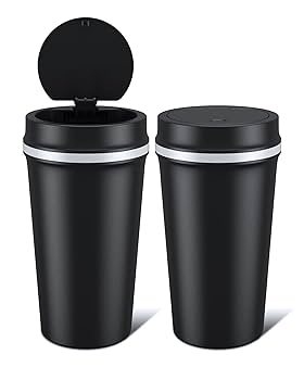 Car Cup Holder Trash Can, Garbage Container Bin