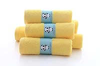 Vista 5 de HIPHOP PANDA Toallitas para bebé, rayón hecho de bambú - 2 capas ultra suaves y absorbentes, toallita facial de baño para recién nacidos - toallitas