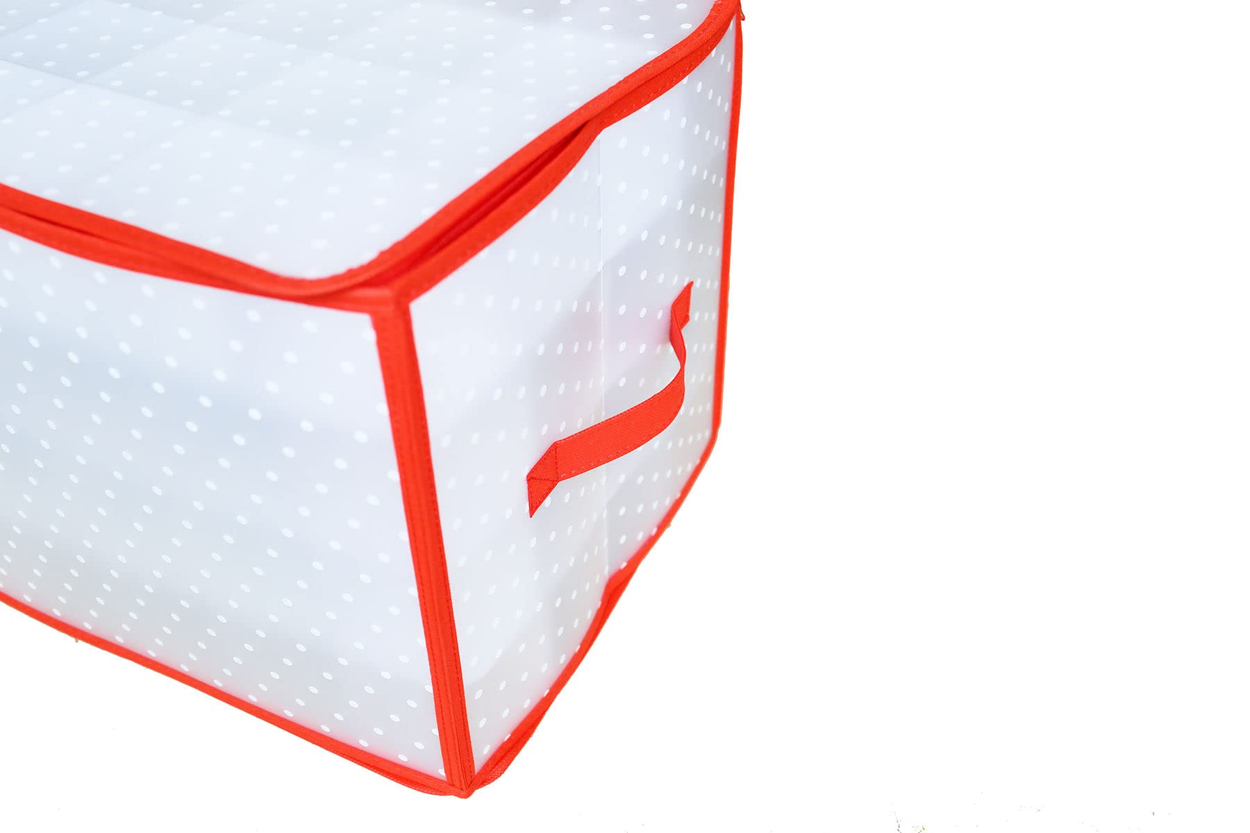 Spetebo Scatola XL per palline di Natale – per 112 palline – Scatola per decorazioni natalizie pieghevole