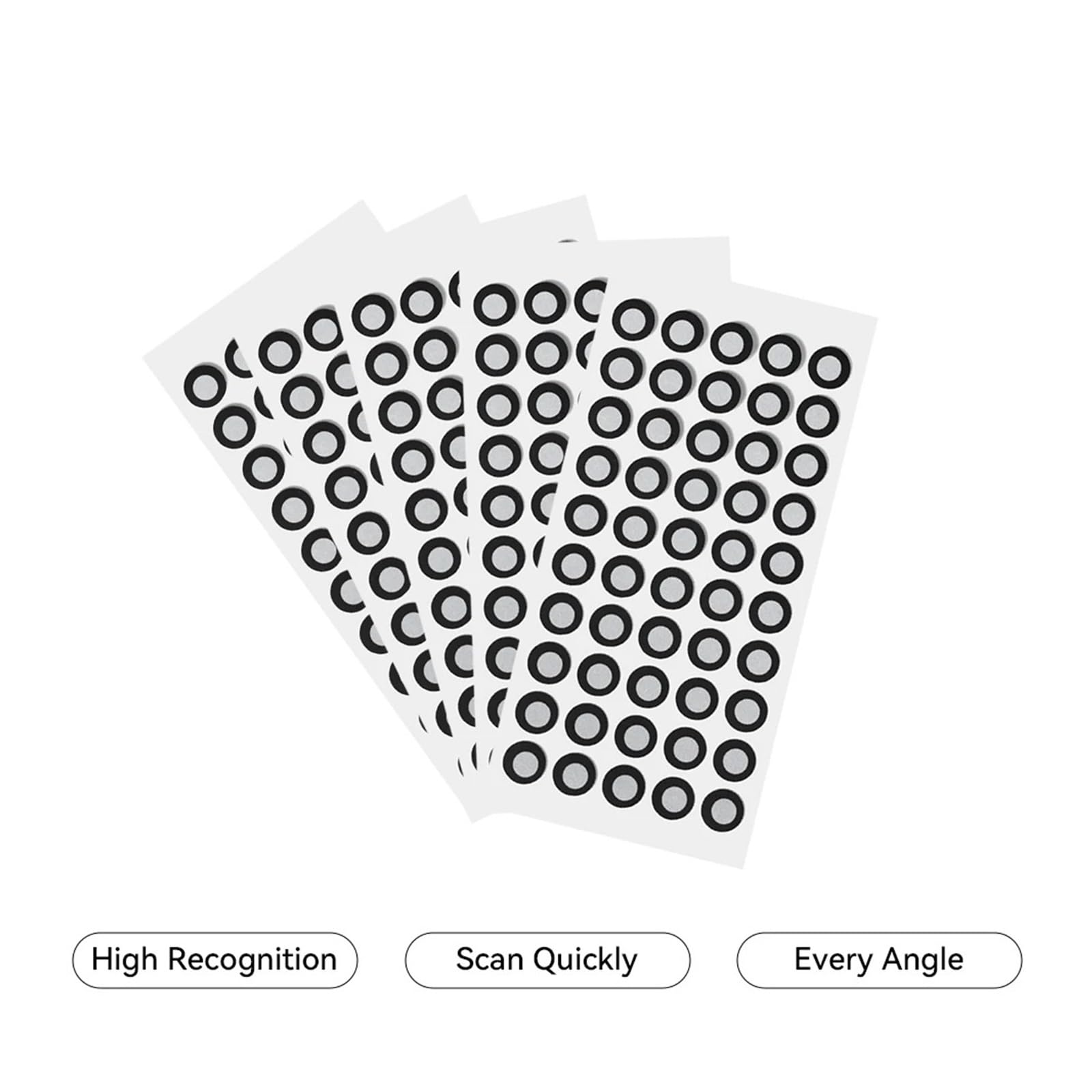 do skanera 3D i śledzenia optycznego 5000 Dots Revopoint 6.0 Mm Reference Point For 3D Scanning Highiy Reflective Markers For 3D Scanner