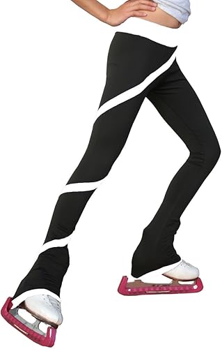 Miniatura 9 de ChloeNoel P06 - Pantalones de patinaje artístico en espiral adulto