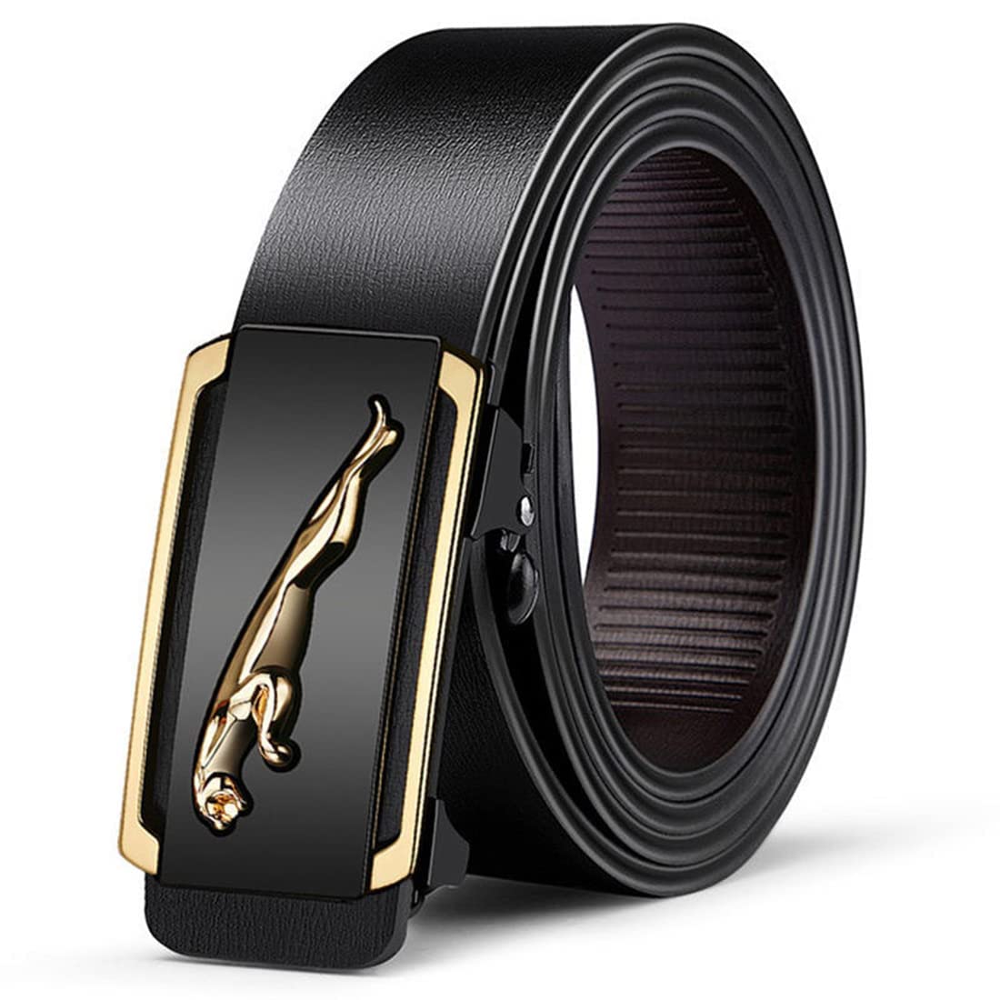 Vegan Leather Belt for Men | Black | Formal/Casual-image-23