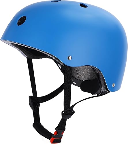 Casco de bicicleta para niños, casco para niños y niñas de 3 a 14 años, ajuste ajustable y ligero, seguridad multideportiva para patineta, patinaje,