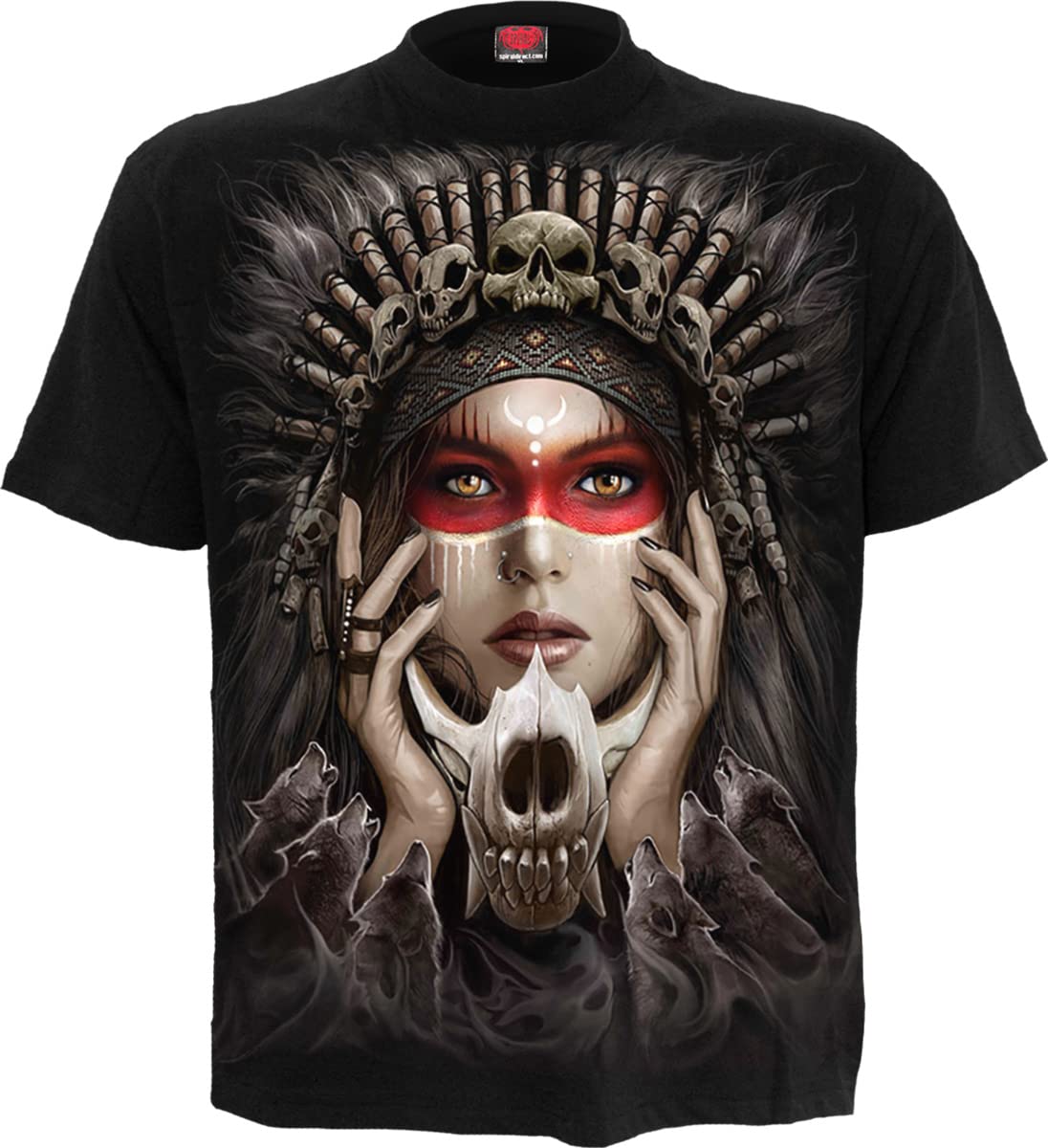 Spiral Men's Black M101 T-Shirts, M Uk