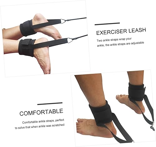 Miniatura 3 de Kisangel 1 Unidades de correas de tobillo de natación de entrenamiento de natación correas de resistencia al tobillo bandas de entrenamiento de