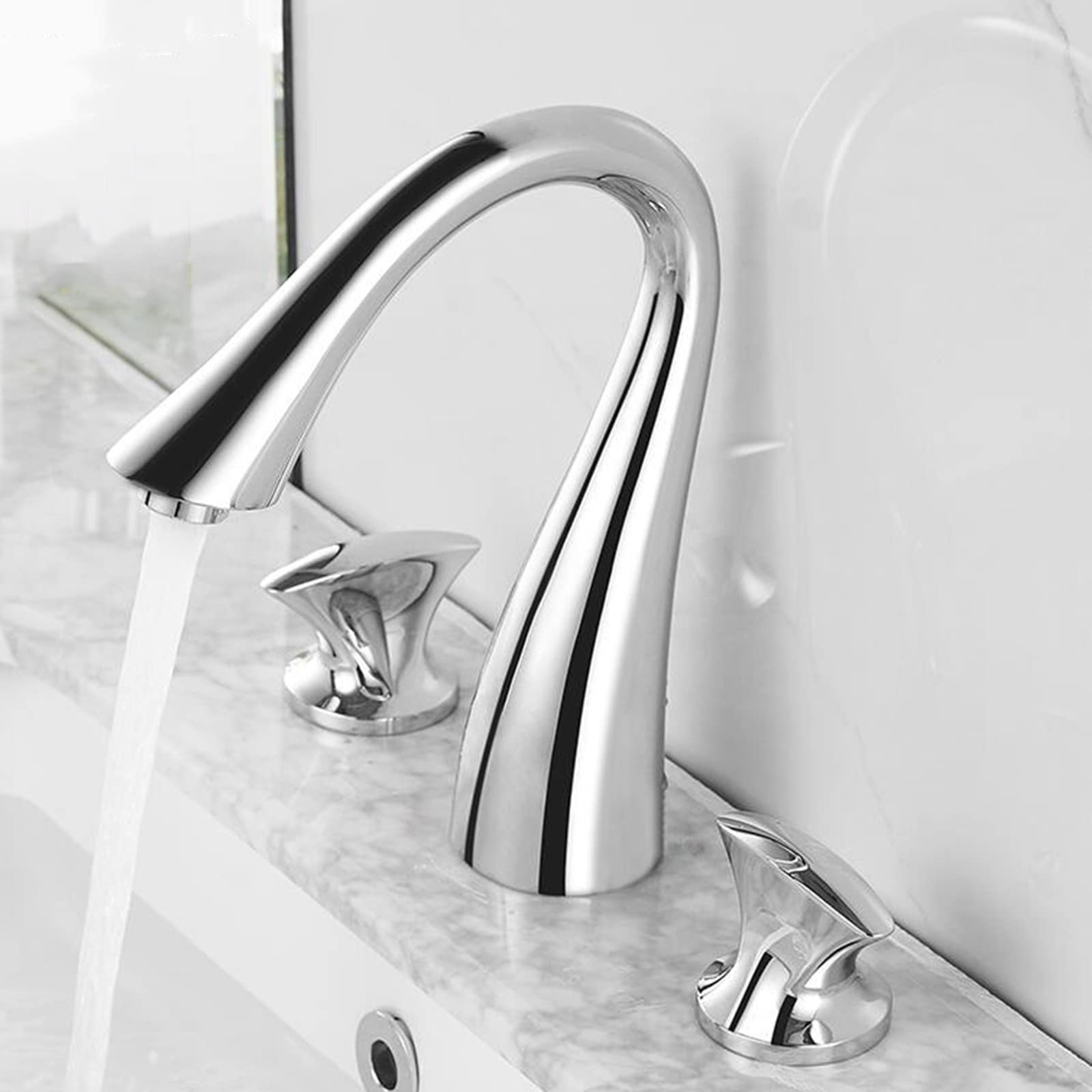 Robinet mitigeur de lavabo 3 trous pour moderniser votre pièce d'eau