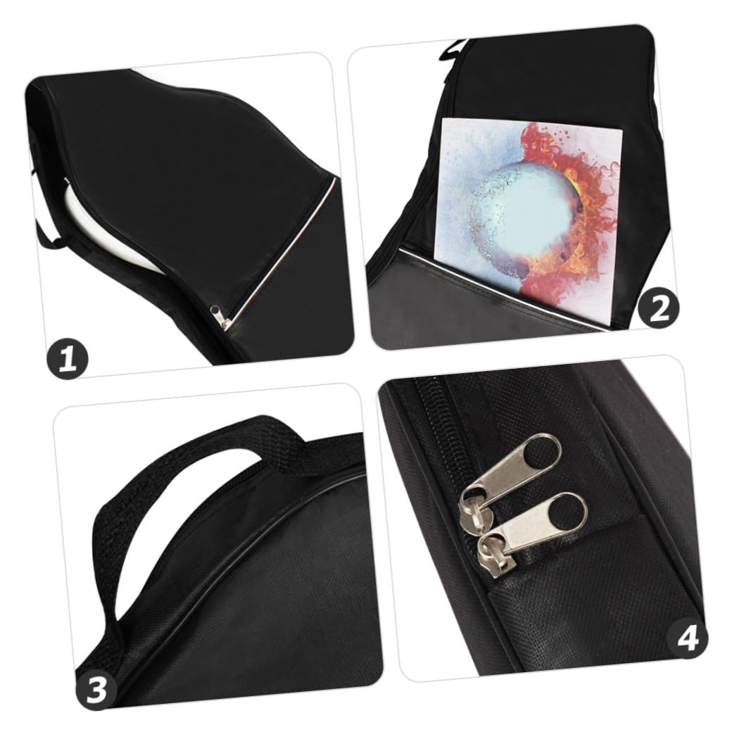 MAGICLULU Borsa Resistente con Basso Imbottitura in Elettrico Oxford e Maniglie Cotone All'acqua, con Tracolla Regolabile Pratica e Comoda per Trasporto Unisex