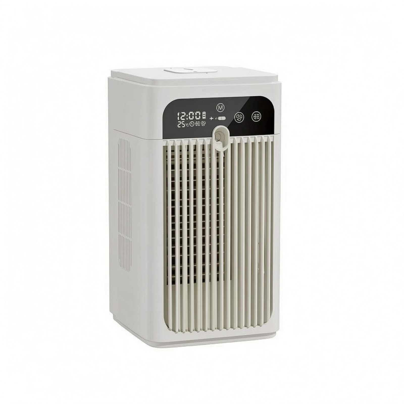 Compact Desktop Air Cooler Touch Controls Tabletop Air Cooler Modern Design Cooling Fan Ventilated, L11 Fan English Pk | Business & Industrial | HVAC | HVAC Units | Portable AC Units-image-27