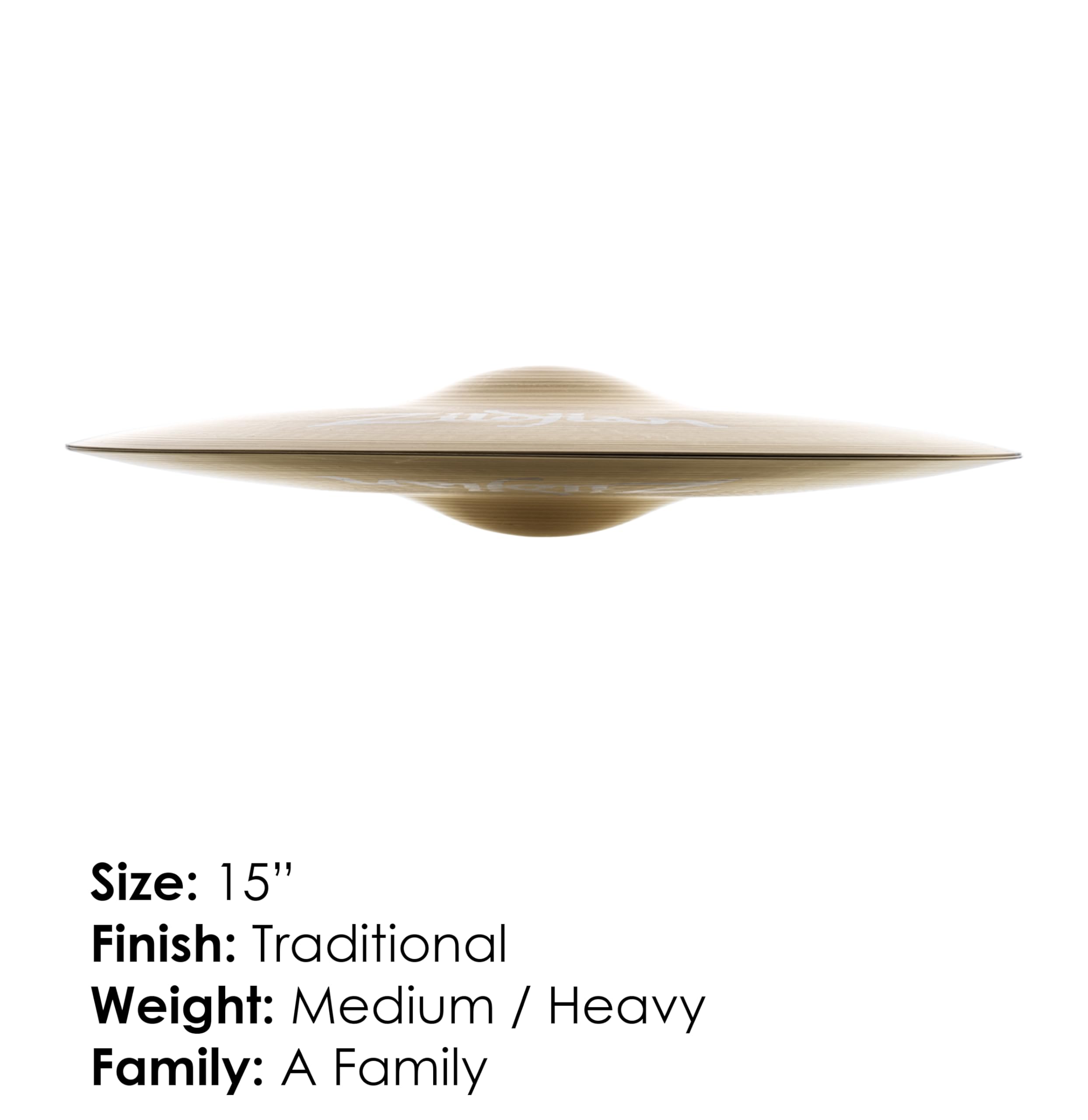 Zildjian A' Zildjian NewBeat HiHat 15", Traditional Finish - HiHat