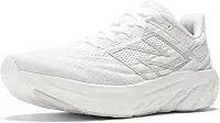 Fresh Foam X 1080 V13 Tênis de corrida masculino, Branco/prata claro metálico, 7 Narrow