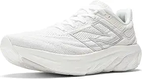 Fresh Foam X 1080 V13 Tênis de corrida masculino, Branco/prata claro metálico, 7 Narrow