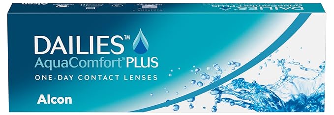 Dailies Aquacomfort Plus (-4.0) – 30 Lens Pack at Rs. 880
