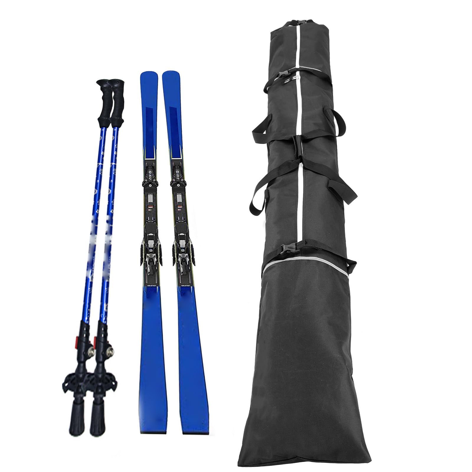 Zweiteilige Snowboard- und Stiefeltasche Combo wasserdichte Skitasche und Skischuhtasche für Snowboardausrüstung Skizubehör Tasche Zweiteilige Snowboard Reisetaschen Skizubehör Tasche