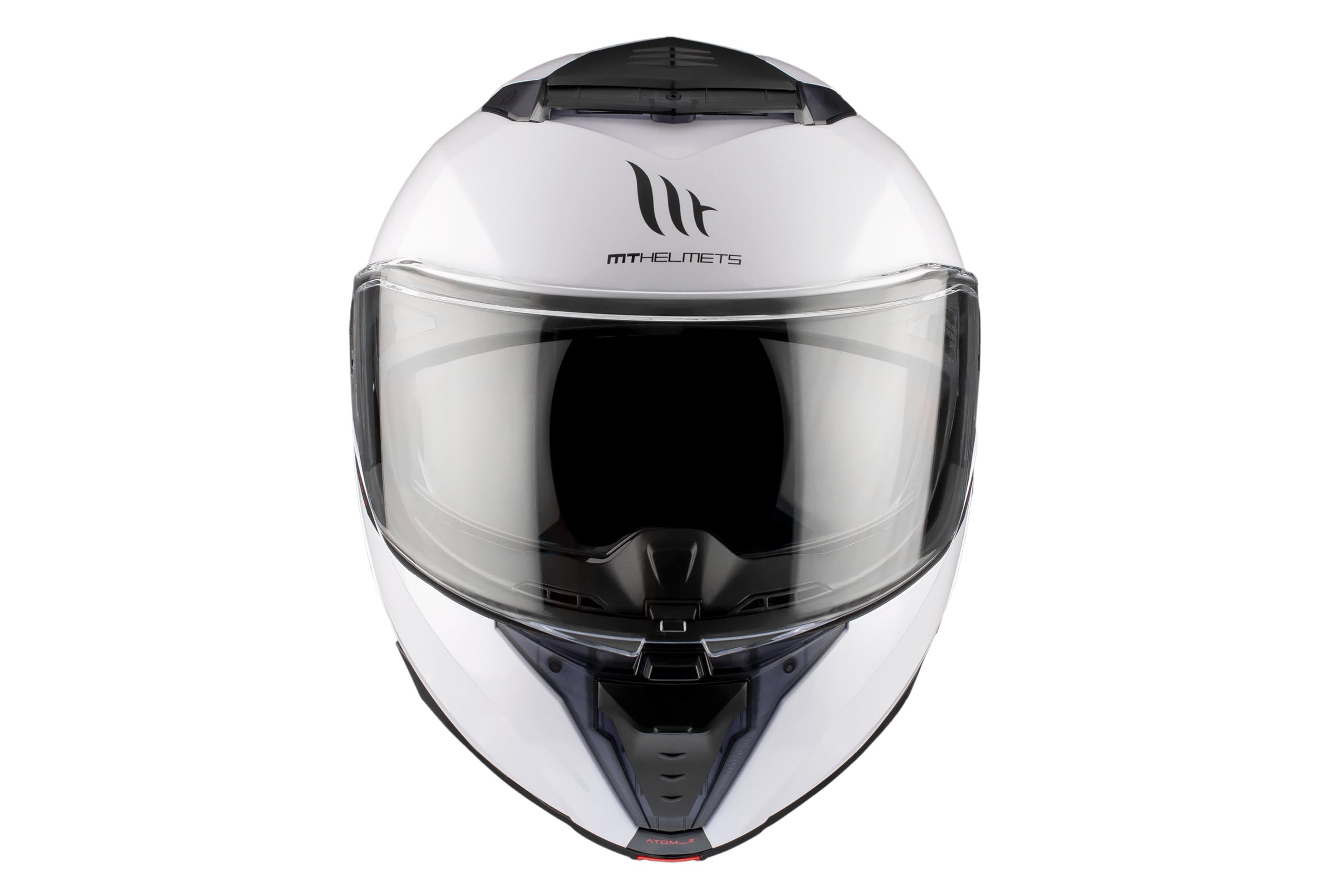 MT HELMETS Atom 2 SV, Casco moto Modular Flip-Up, Visor Solar Retráctil, Interior Lavable, Preparado Intercomunicador UCS, Bloqueo frontal, Visor con posición Ventilación, Homologado ECE 22.06 & DOT