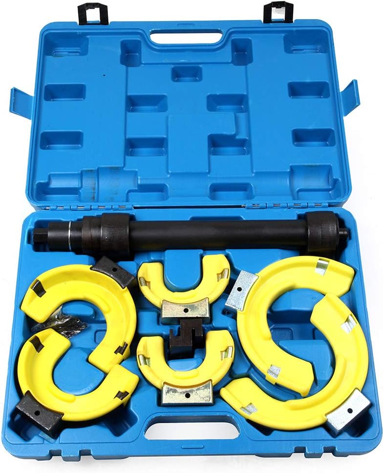 OCPTY Universal Macpherson spring support coil compressor tool interchangeable fork tool kit