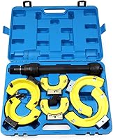 Vista 8 de OCPTY Universal Macpherson muelle soporte bobina compresor herramienta kit de herramientas de horquilla intercambiable