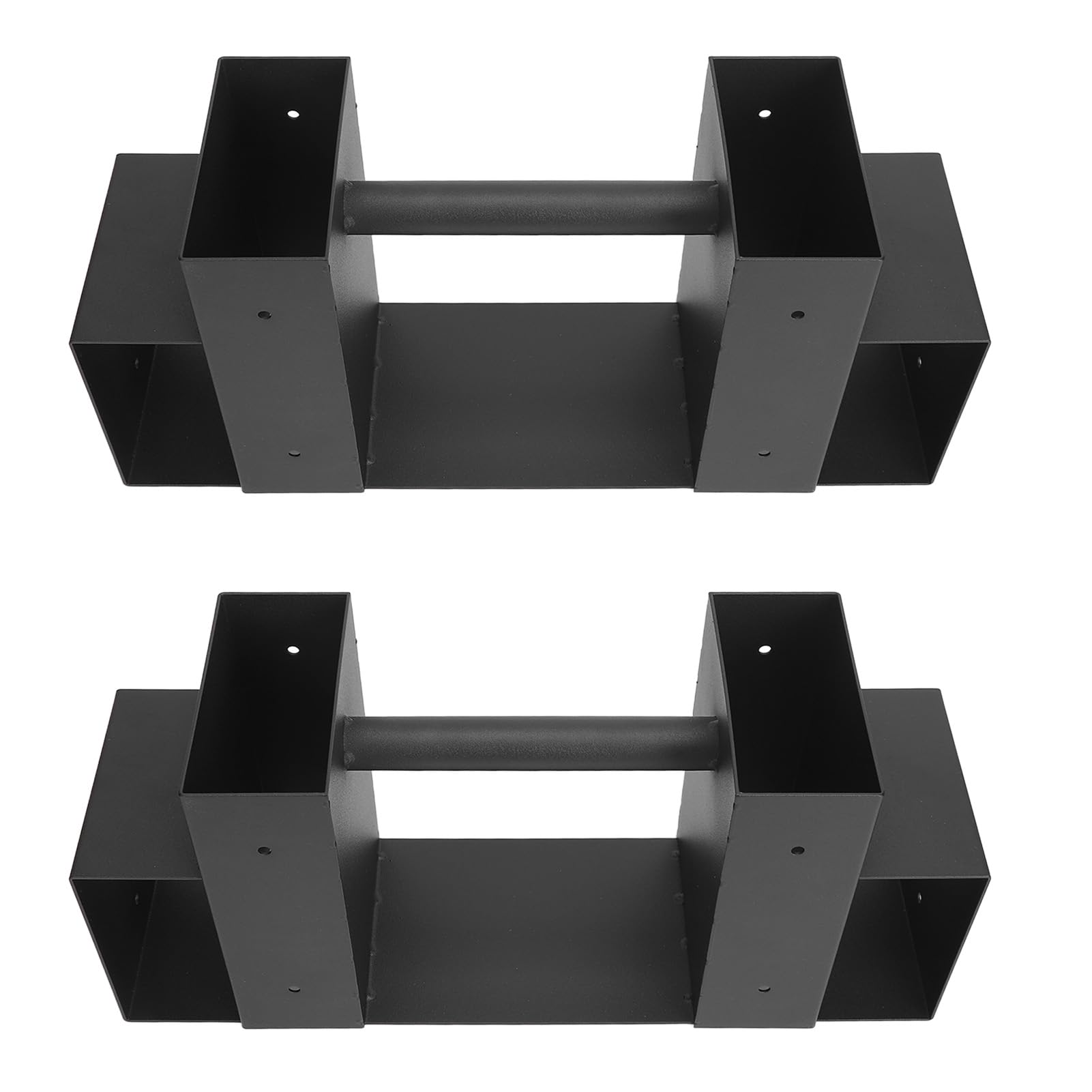 Cryfokt Outdoor Firewood Rack Brackets, 2pcs Firewood Log Storage Rack Bracket Kit with Screws Adjustable Wood Storage Holder Wood Log Racks Outdoor Firewood Racks for Fireplace Garage Dec