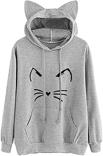 Amazon Fr Chat Sweats A Capuche Sweats Vetements