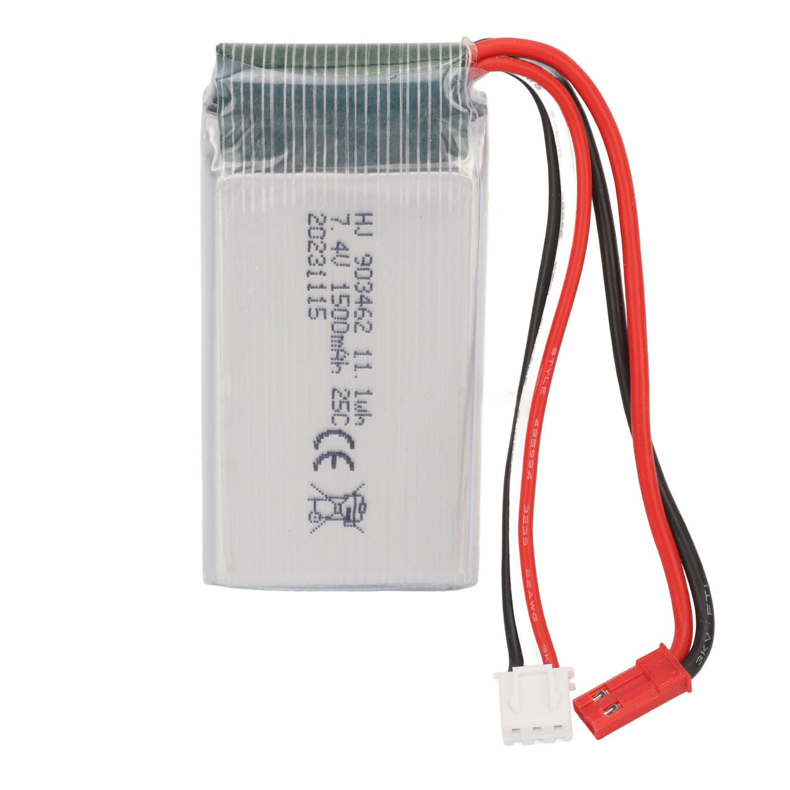 EMUKOEP Batterie au Lithium Polyvalente 7,4 V 1500 MAh pour Voiture RC pour FT009 et L969 – Construction Haut de Gamme