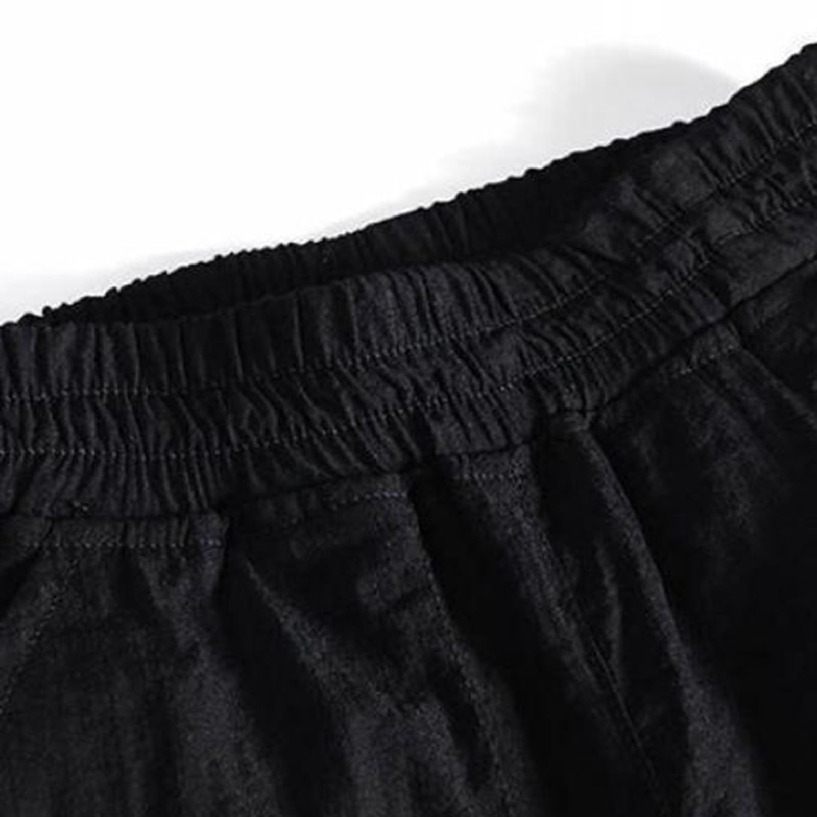 Pantalones de lino para niños Pantalones largos de ocio para niños Primavera Verano Jugar al aire libre Cómodos Pantalones de entrenamiento de cintura elástica