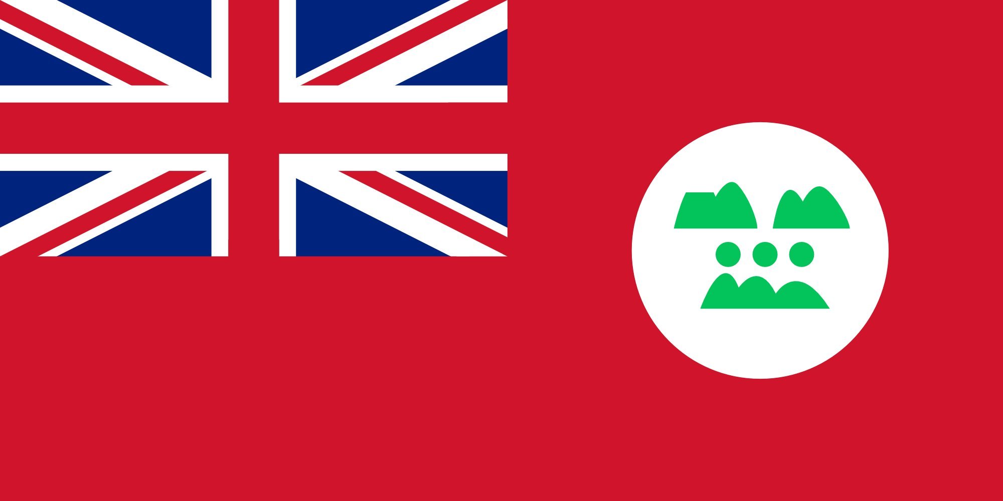 Drapeau Junagadh de type paysage en grand format textile résistant