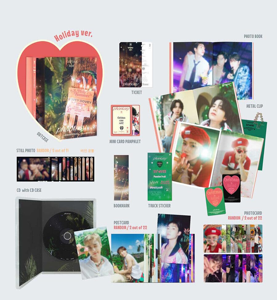 Miniatura 5 de THE BOYZ PHANTASY PART.1 CHRISTMAS IN AUGUST 2nd Full Album PRESENT Ver. K-POP SEALED