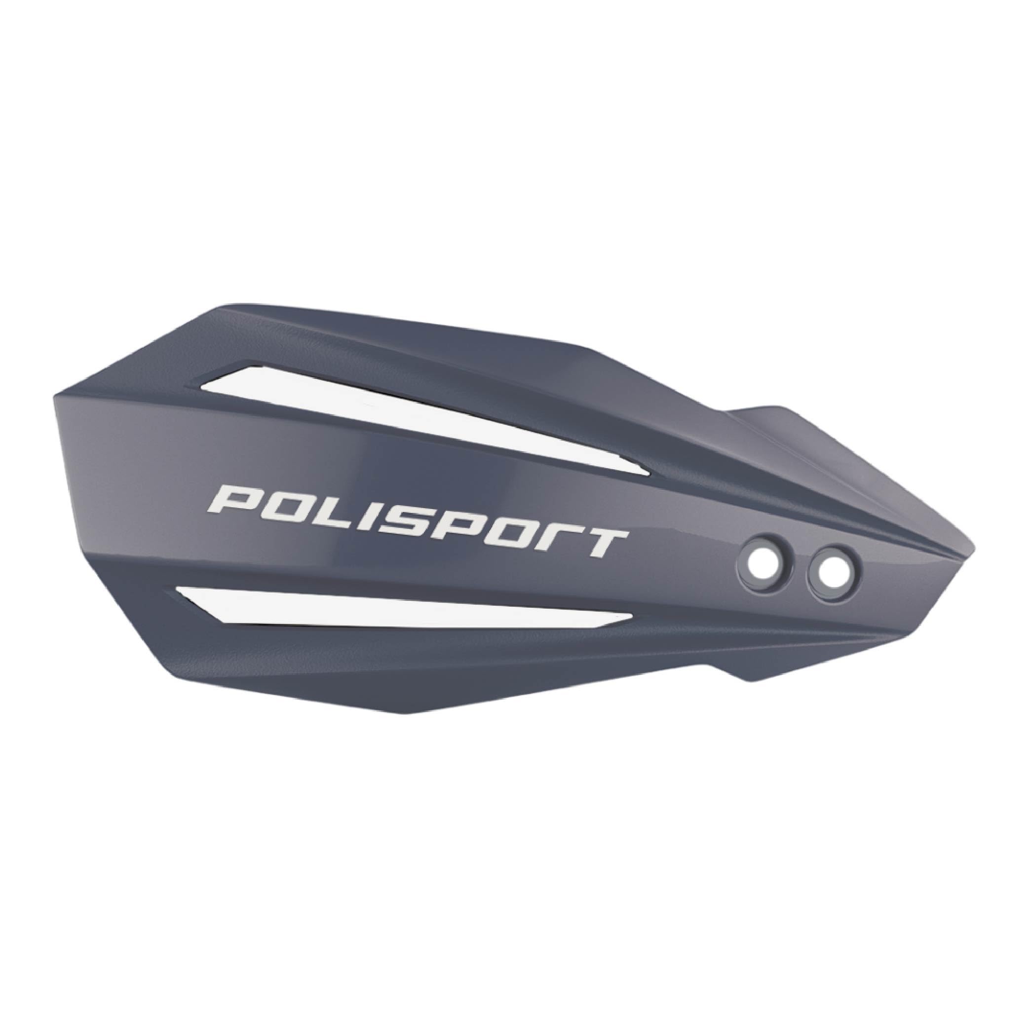 Polisport Gray 8308500023 - Mx Bullit Hand Guards For Yamaha Wr 125 R 2009-2016 - Grey