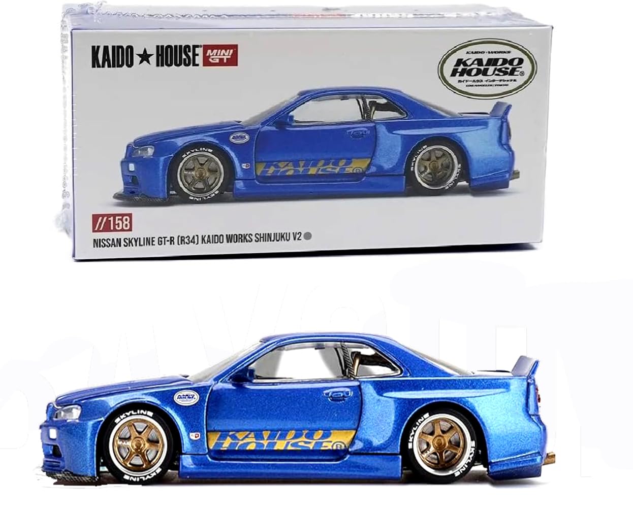 希少【hpi】kaira R (R34) Blue Sales | Pre-owned NISSAN GT-R for sale Craft Sports Japan
