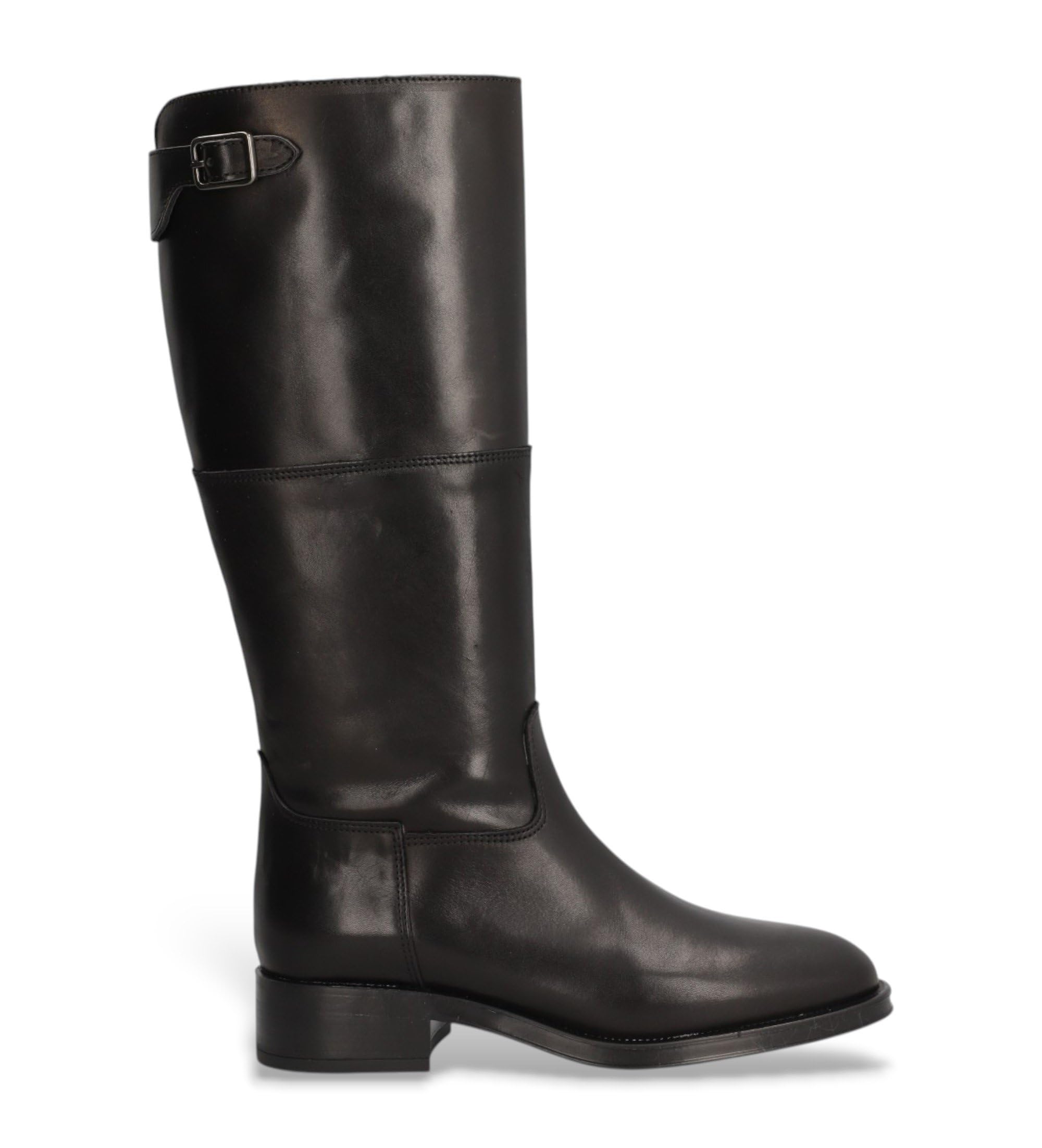 ALPE Botas de Piel Couture Negro
